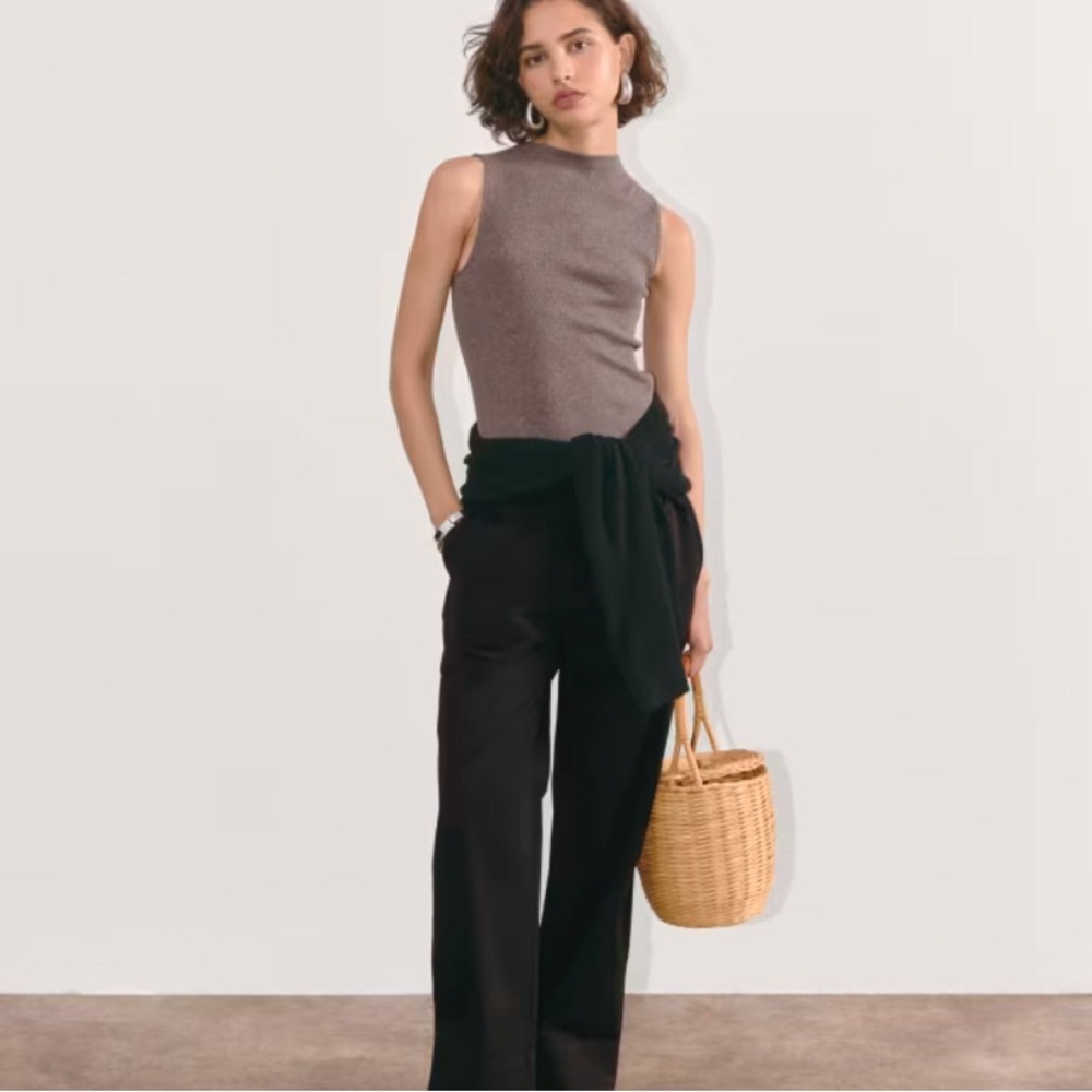 NWT Everlane Easy Pant, Black